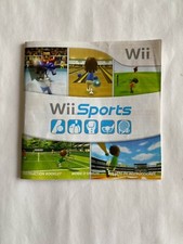 Manual Only Wii Sports - Nintendo Wii Instruction Booklet - Manual Acceptable