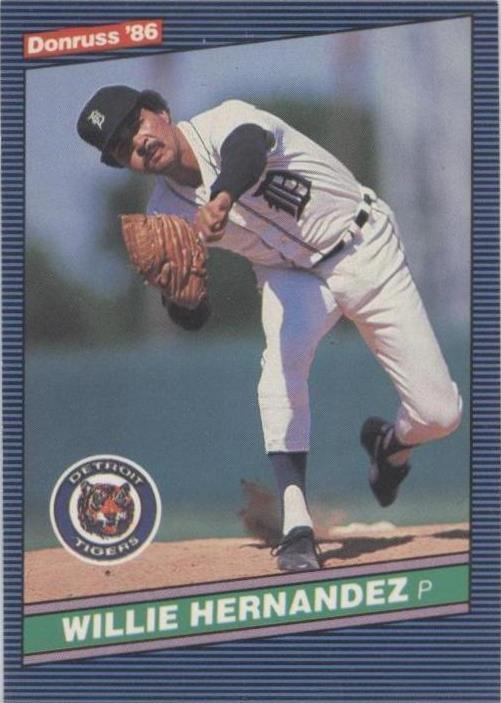 1986 Donruss - Willie Hernandez #227 - 1 of 1
