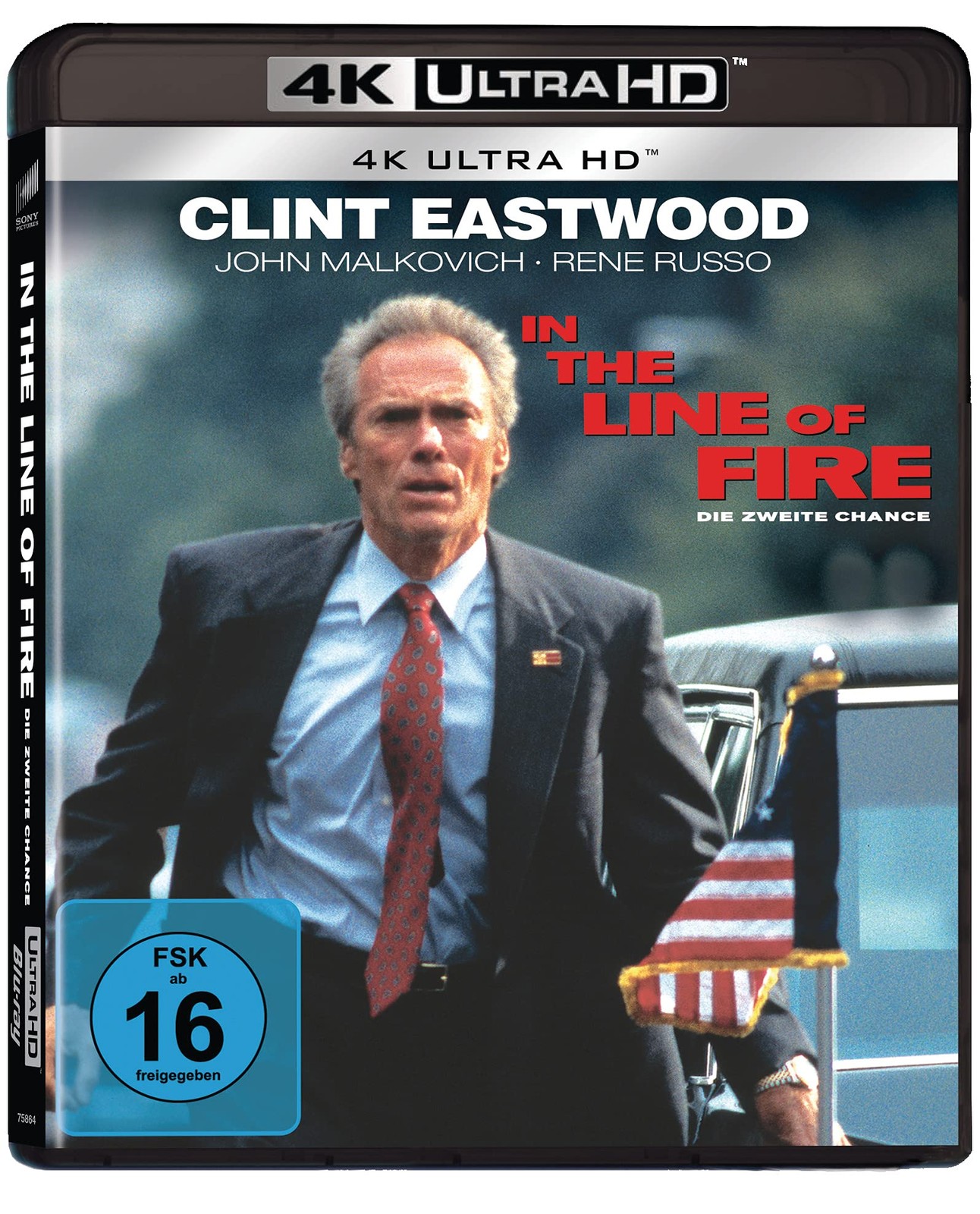In The Line Of Fire - Die zweite Chance (4K Ultra HD) (4K UHD Blu-ray) Eastwood
