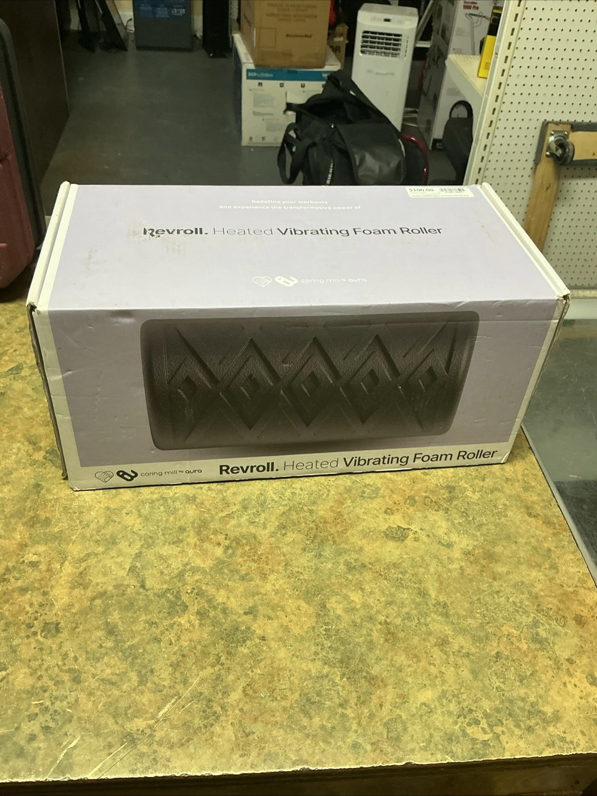 Aura REVROLL By AuraMedical.Heated Vibrating Foam Roller Fitness Wellness
Opens in a new window or t