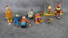 Lot of 8 Parts Lot Marx Ohio Art Japanes Wind Up Tin Litho Toys W13