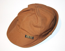 Vintage LL Bean Hat Gore-Tex Canvas Flannel L Thinsulate Stiff Brim MINT / RARE