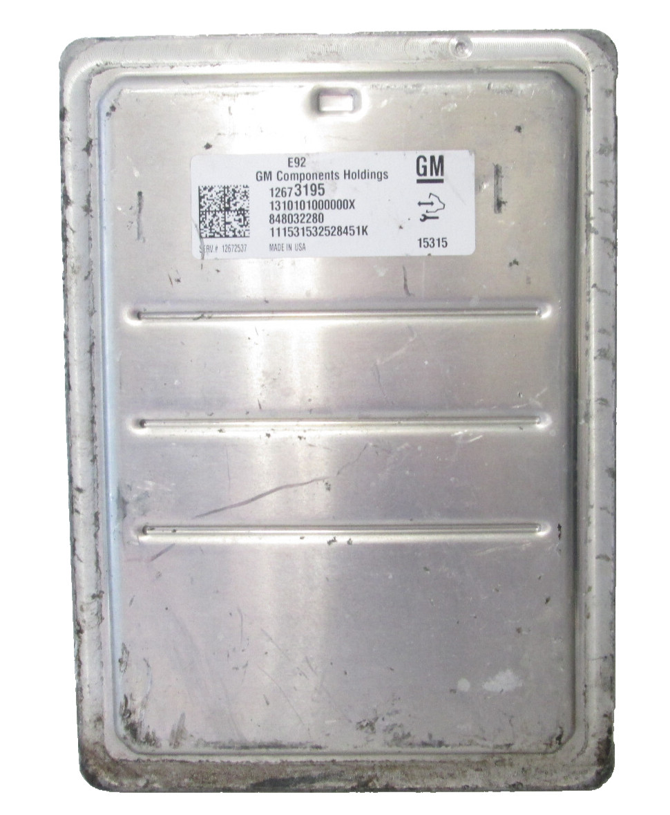 2015-2016 Chevy Suburban ECU ECM PCM Engine Computer Module 12672537 OEM