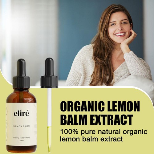 Eliré Organic Lemon Balm Extract | Digestive Relief & Anti-Bloat Support 30 ml - Picture 6 of 12