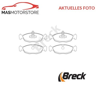 SATZ BREMSBELÄGE BREMSKLÖTZE BRECK 20547 00 702 00 I FÜR OPEL ASTRA F,CORSA B