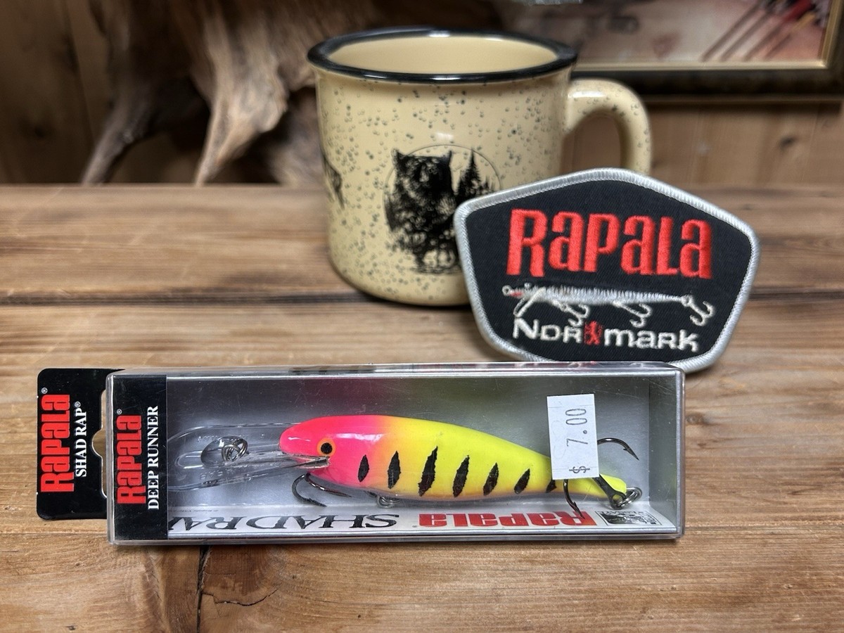 Vintage Rapala Shad Rap SR-9 Head-Spin Walleye Bass Fishing Lure | eBay