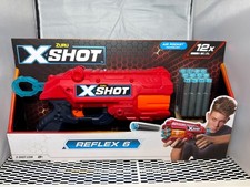 ZURU X-Shot Reflex 6 Foam Dart Blaster w/12 Extra Darts