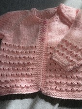 Hand Knitted Baby Cardigan