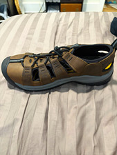 KEEN Atlanta 2 Cooler+ Men's Leather Steel Toe Slip Resistant Sandals 11 M