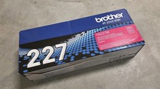 Brother Genuine TN227M, High Yield Toner Cartridge, Magenta Toner - Sealed