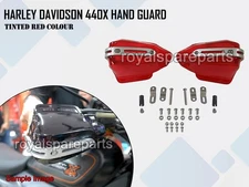 "Tinted Red Color Hand Guard" Fit For Harley Davidson 400X