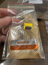 Fly Tying Dubbing Fur Lot Beaver Mink Muskrat Badger Natural Hair