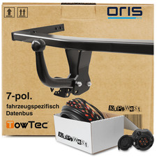 Für Audi A5 Coupe 16- F53/ F5P Oris Anhängerkupplung starr & 7poliger E-Satz Kit