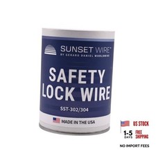 Safety Lock Wire - T302/304 Stainless Steel Safety Wire for 0.051 in 1