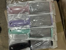 Double-Sided Foot Exfoliator Set Multicolor Plastic Metal Manual Pedicure Tool