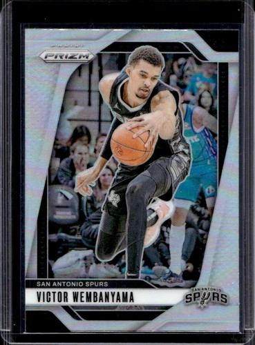 2024-25 Panini Prizm Victor Wembanyama Silver #172 Spurs