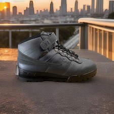 Fila F-13 Mens Weather Tech Charcoal Gray/Black With Strap Size 9