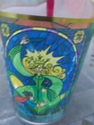 Brand New, Unused Disney Beauty & The Beast Glass Tumbler W/ Rose Pedaled Straw — photo 3
