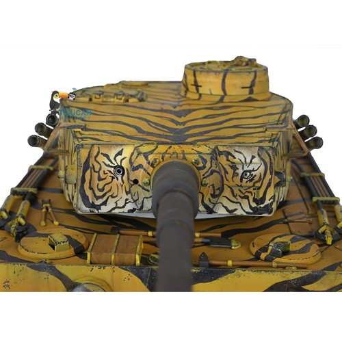 Henglong 7.0 BB IR Tiger I RTR RC Tank 1:16 3818 FPV Barrel Recoil 360°Rotation - Picture 10 of 11