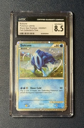 Suicune graded CGC 8.5 for sale on eBay