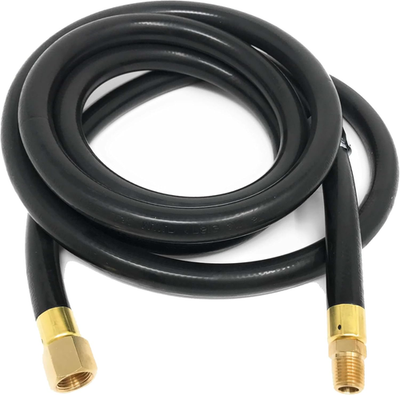 #ad 6Ft Propane Gas Hose Low Pressure Washer Air Hose Assembly with 3 8quot; Female Fla $32.99