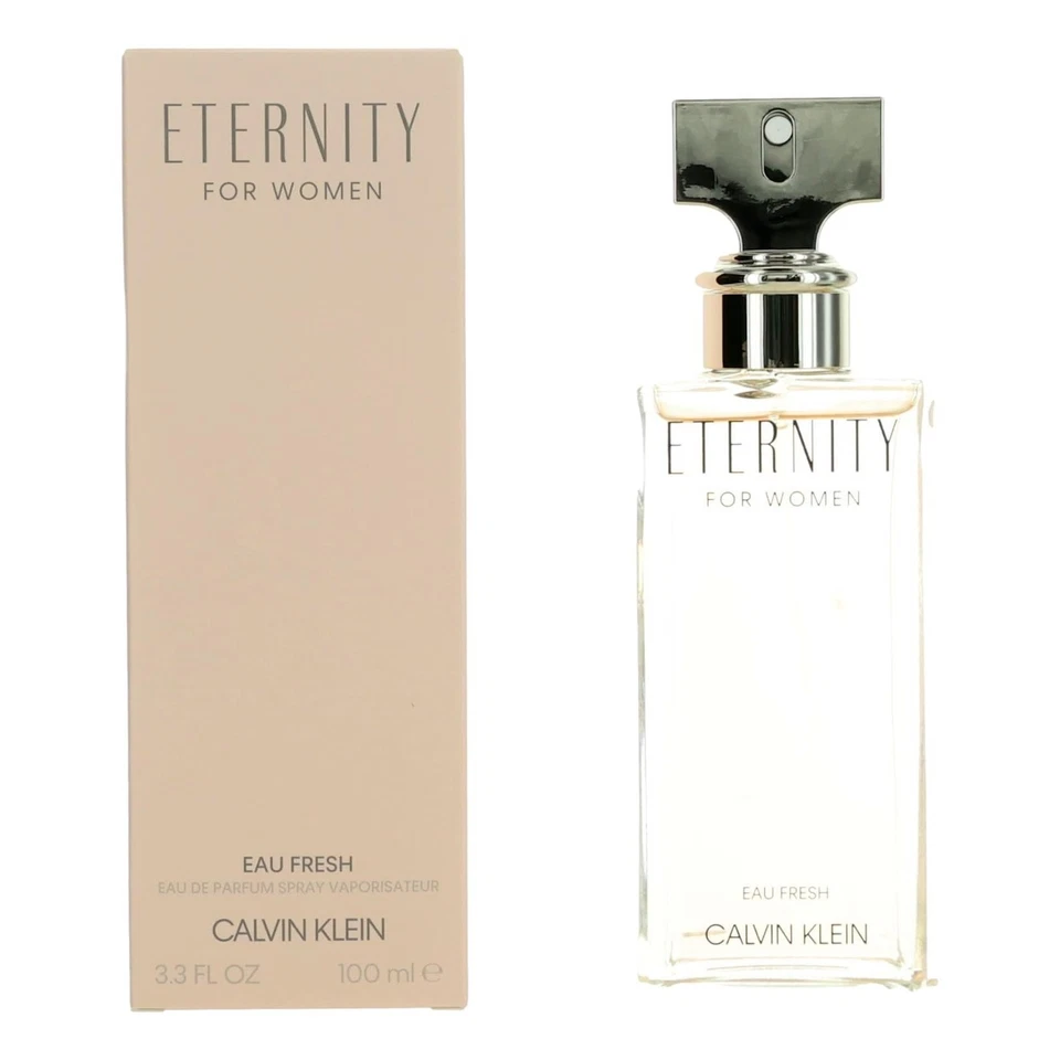 Eternity Eau Fresh de Calvin Klein, 3,3 OZ eau de parfum spray para mujer