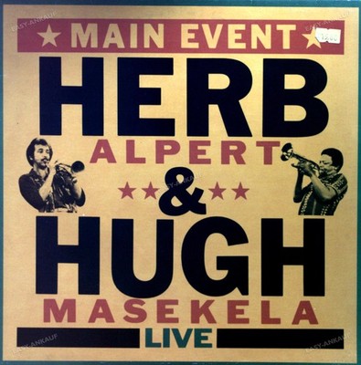Herb Alpert & Hugh Masekela - Main Event Live LP (VG) ..