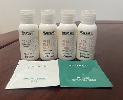 LOT Framesi Morphosis Shampoo Conditioner & Acqualai serum lotion samples Italy