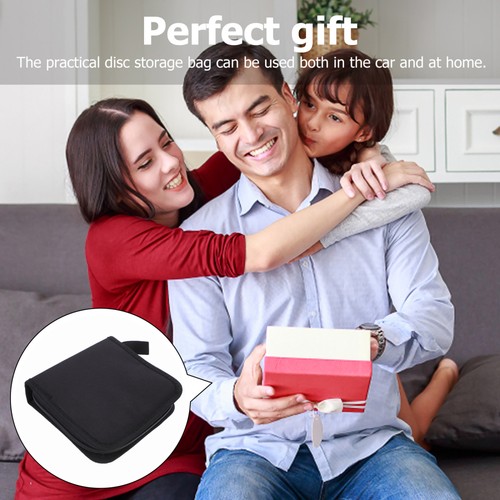 2 Pcs CD-Tasche CD-Halter Aufbewahrung Für Zu Hause Aufbewahrungstasche - Afbeelding 5 van 12