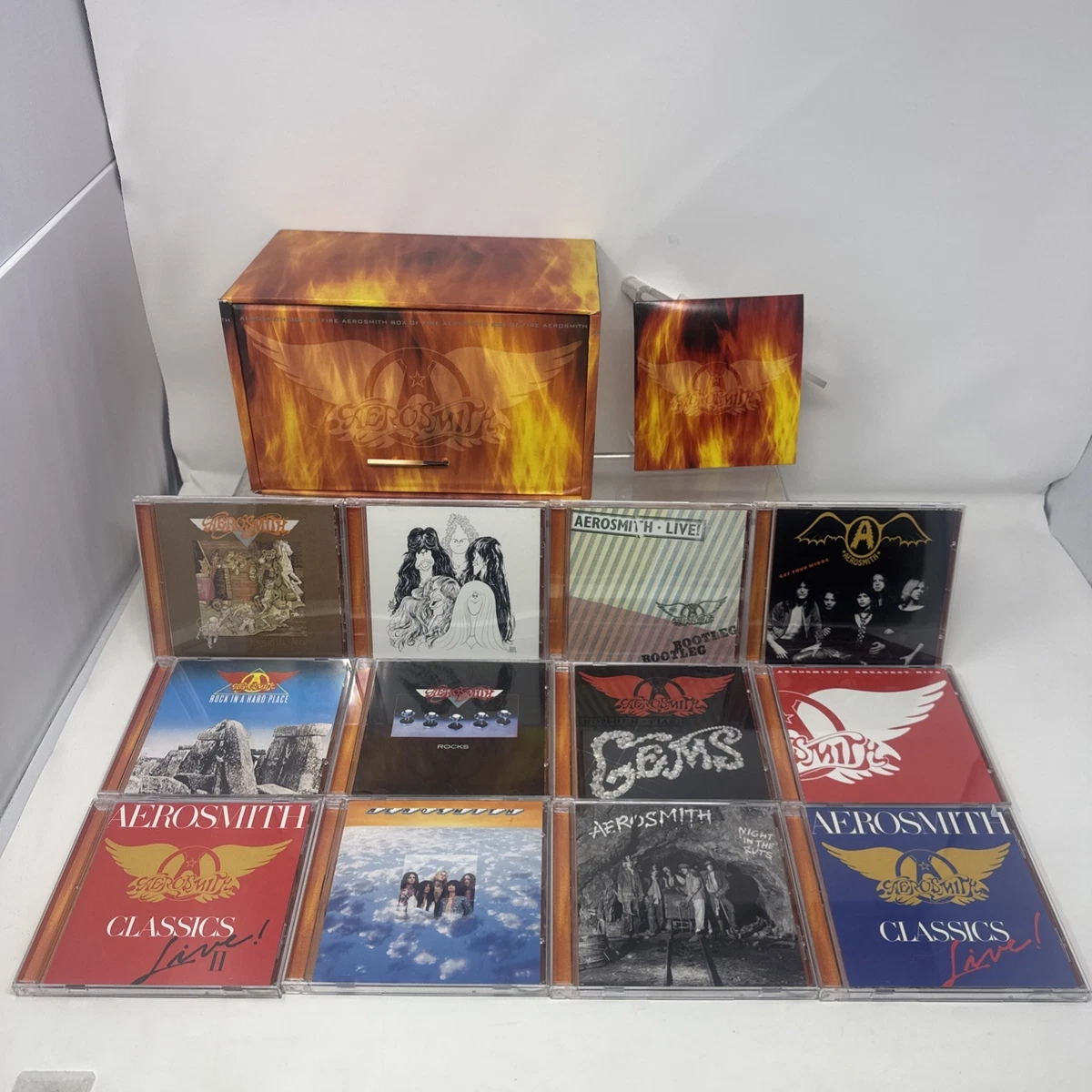 Aerosmith Box Of Fire for sale | eBay