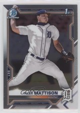 2021 Bowman Draft Chrome Tyler Mattison #BDC-58 12in