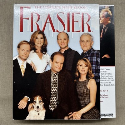 Frasier: Complete Season Five (5) (DVD 4-Disc 1998) Sticom Comedy Jane Leeves +