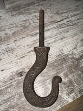 Antique Victorian Eastlake Cast Iron Ceiling Hook for Hanging Lamp or Plant — listing 2