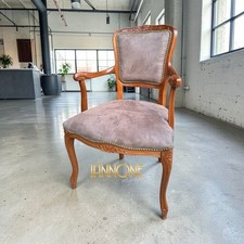 POLTRONA CAMERA DA LETTO IMBOTTITA COLORE NOCE  SOTTOCOSTO PRONTA CONSEGNA