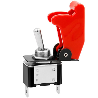 Heschen Metall Kippschalter Flick Flip, 12V 20A, SPST, ON/OFF 2 Positon, 2 Pin,