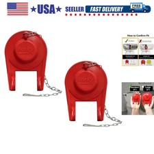 Ultra Standard 2-Inch Universal Toilet Flapper - Long Lasting Rubber - Easy t...