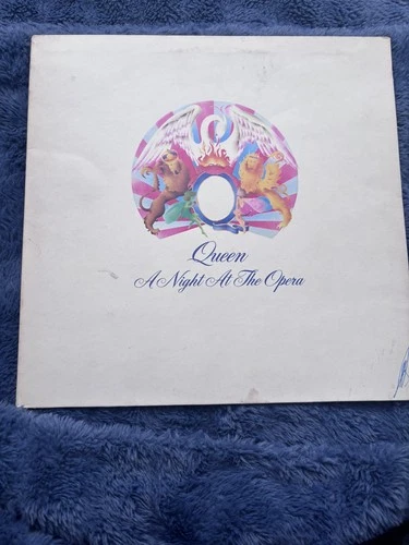 Vintage Queen A Night At The Opera 12" Vinyl 1975 EMI Records EMTC 103