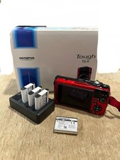 Olympus Tough TG-6 12.0MP Point  Shoot Digital Camera - Red