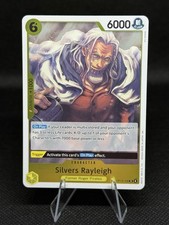 Silvers Rayleigh One Piece TCG #OP14-108 R The Azure's Seas Seven Rare Foil