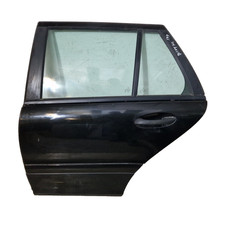 BC104* Mercedes W203 C Klasse T&uuml;r Hinten Links F;197 Obsidianschwarz SEHE FOTOS