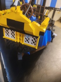 LEGO 6274 Caribbean Clipper 1989 Bluecoat Ship w Sails Cannons Minifigs COMPLETE