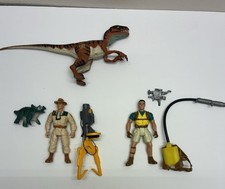 Kenner Jurassic Park Lost World Action Figure Lot (Eddie Carr, Nick Van Owen)