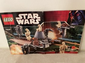 LEGO Star Wars: Droids Battle Pack (7654) Complete W 7 Droids, 2 Weapon & Manual