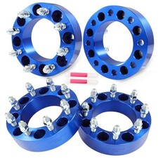  4PCS 8x170 to 8x6.5 Wheel Adapters 2 inch 14x1.5 Studs 125mm Hub Bore Forged 