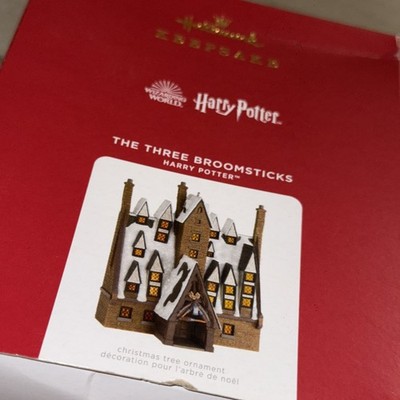 Hallmark Keepsake Harry Potter Wizarding World Three Broomsticks 2021 Ornaments
