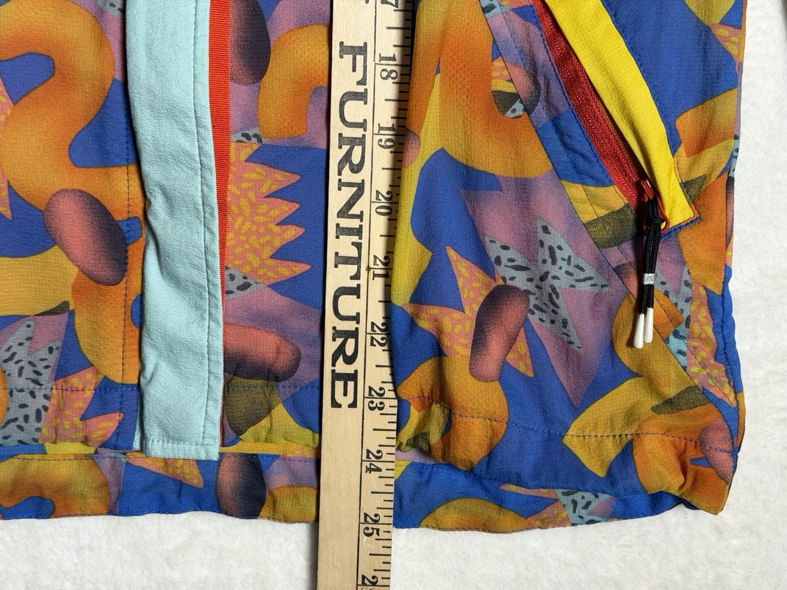 Poler Stuff Flutter Windbreaker Zip Up Jacket Jun… - image 5