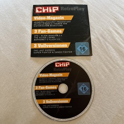 CHIP RETROPLAY 3 VOLLVERSIONEN 3 FAN GAMES private Sammlung.