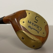 Vintage PowerBilt Citation Persimmon 5-Wood   Steel Shaft   Left Hand LH   USA