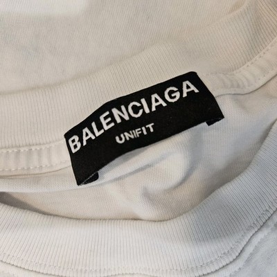 Balenciaga Jelly Doodle Logo Paint Dripping Graffiti T-Shirt Size