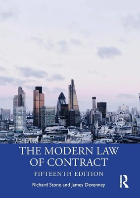 The Modern Law of Contract | Richard Stone (u. a.) | Taschenbuch | Englisch